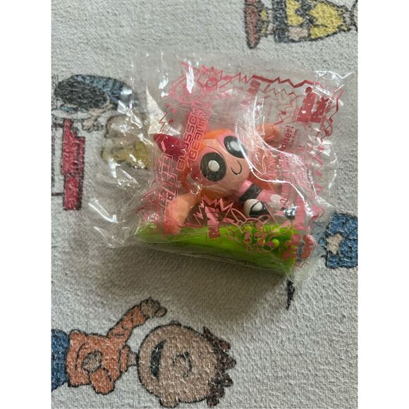 Powerpuff Girls vintage 2000 Subway Kids toys full set of 4 buttercup bubbles Ne - Picture 3 of 8